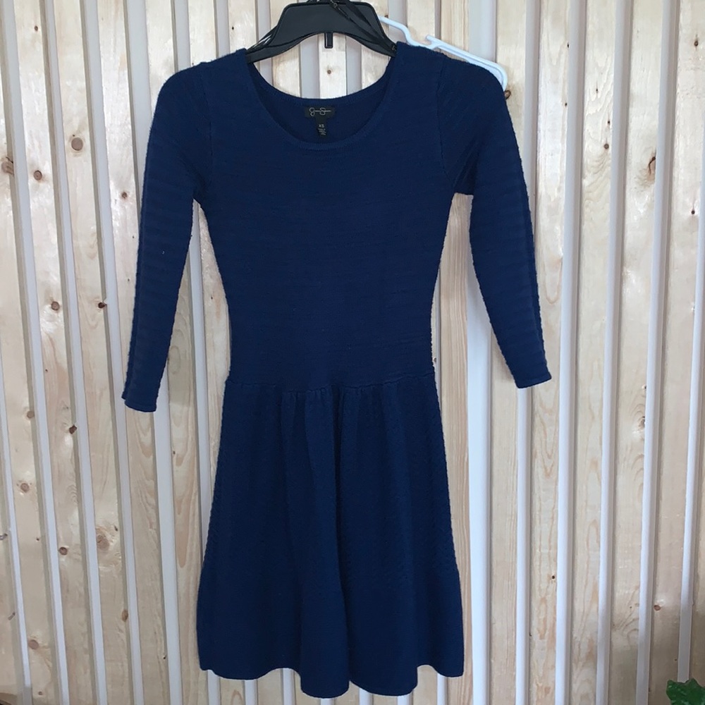 Winter mini dress